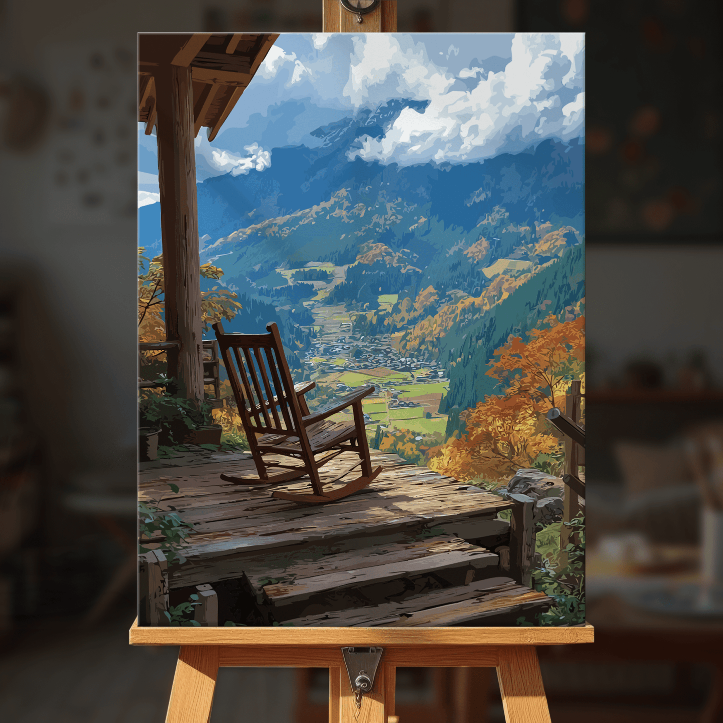 Paint by numbers - Valley View - MyArt