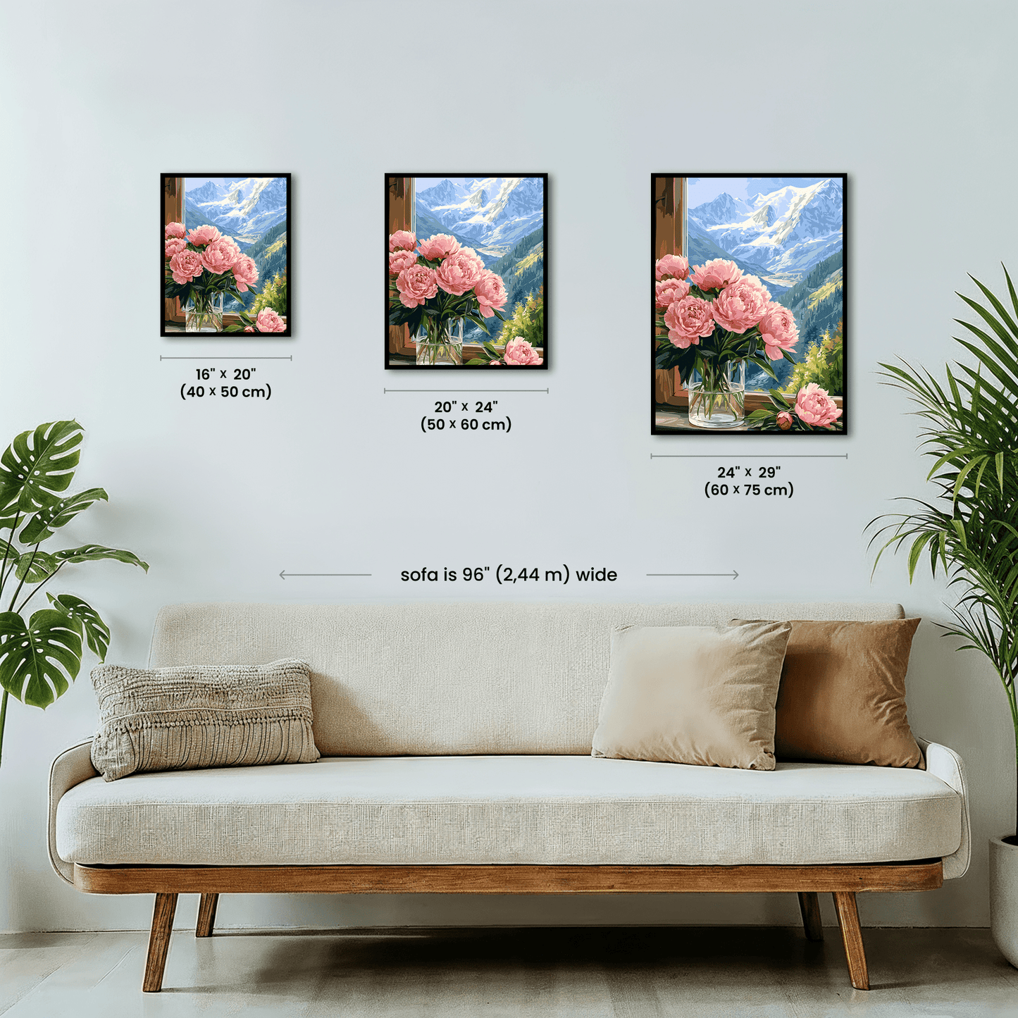 Paint by numbers - Valley of Roses - MyArt