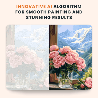 Paint by numbers - Valley of Roses - MyArt