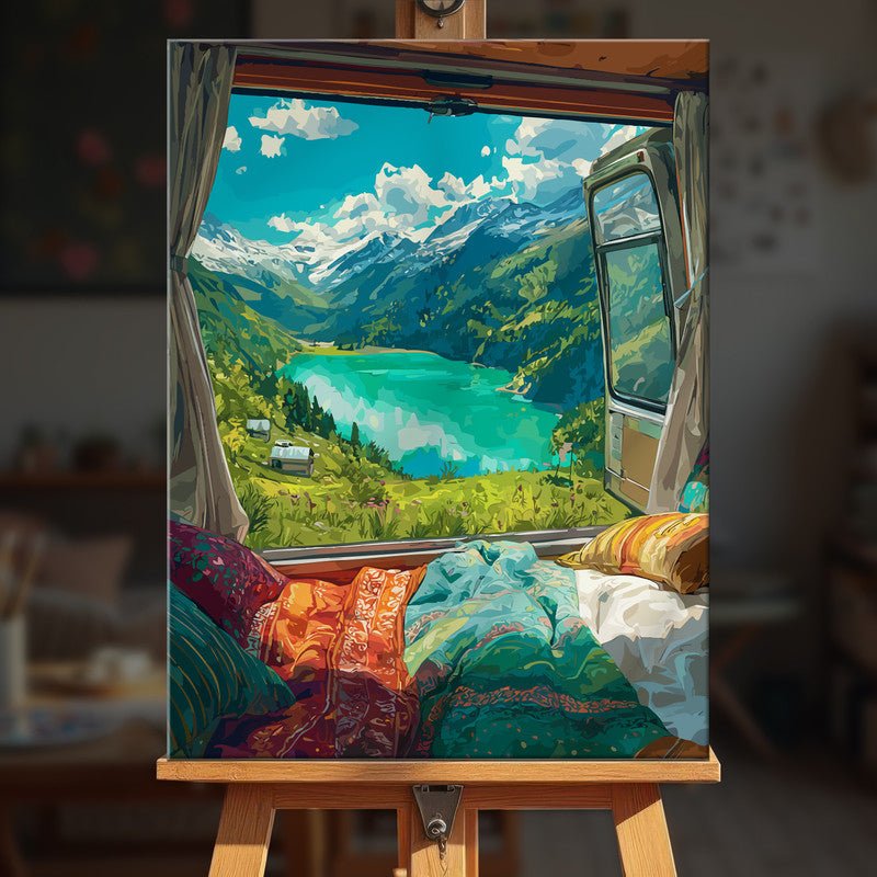 Paint by numbers - Van View - MyArt