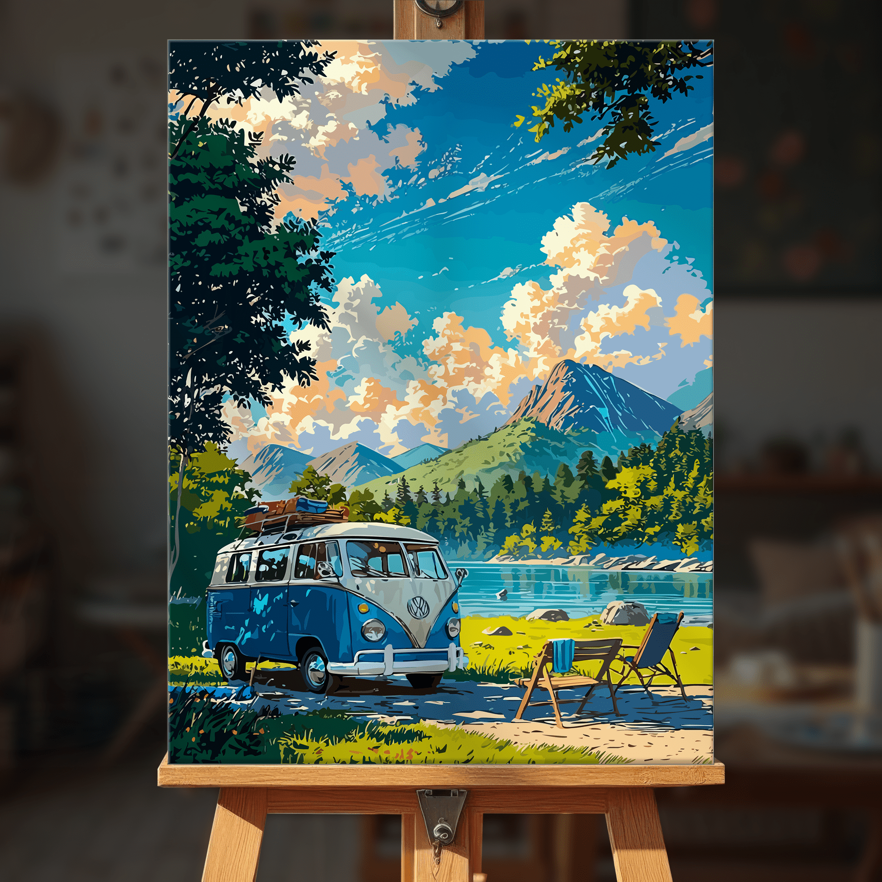 Paint by numbers - Van Retreat - MyArt