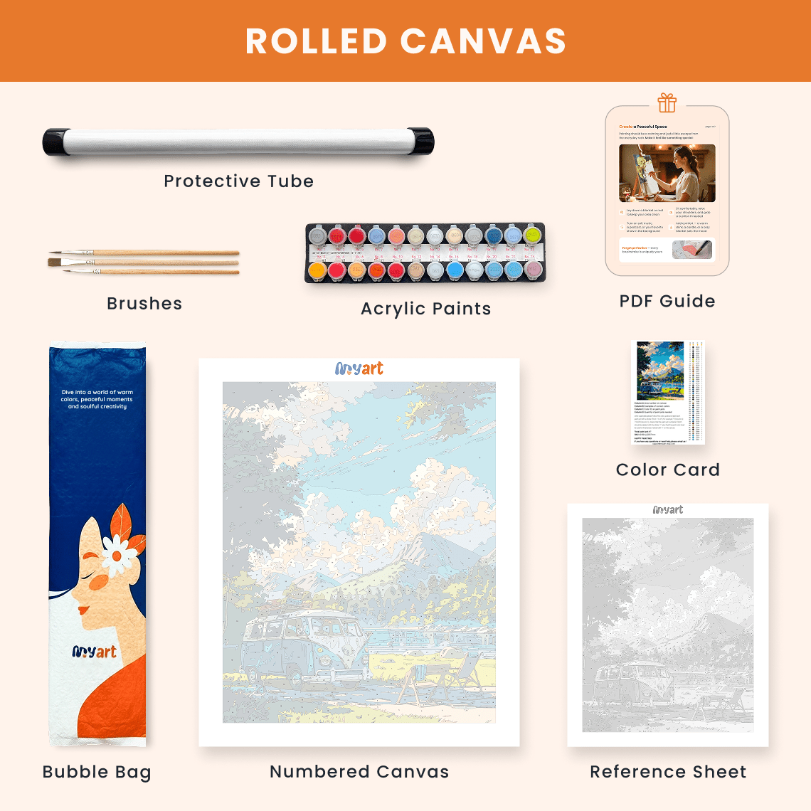 Paint by numbers - Van Retreat - MyArt