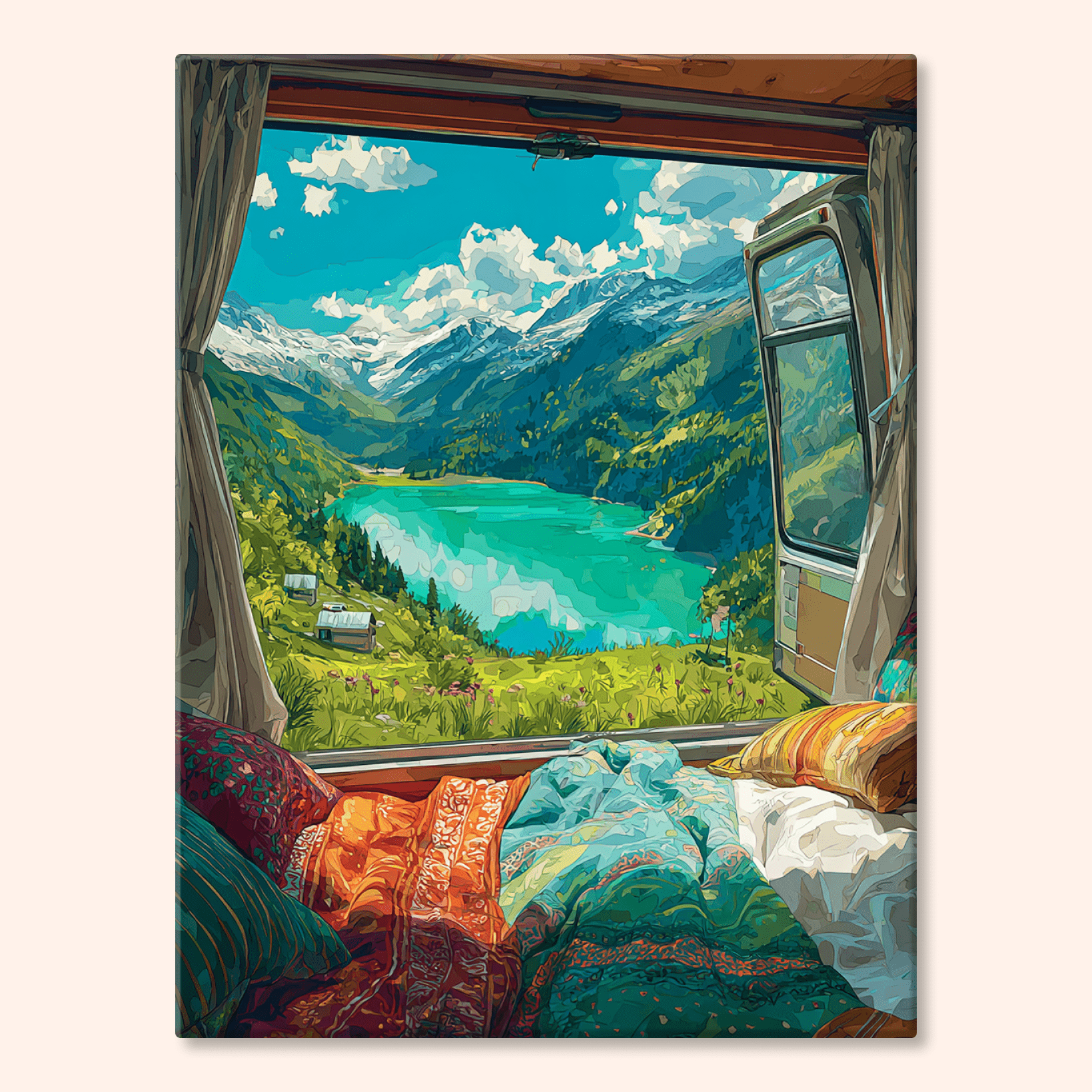 Paint by numbers - Van View - MyArt