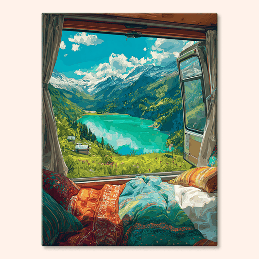 Paint by numbers - Van View - MyArt