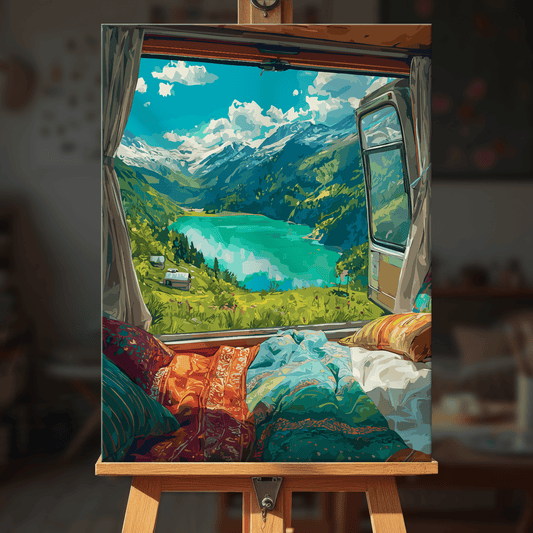 Paint by numbers - Van View - MyArt