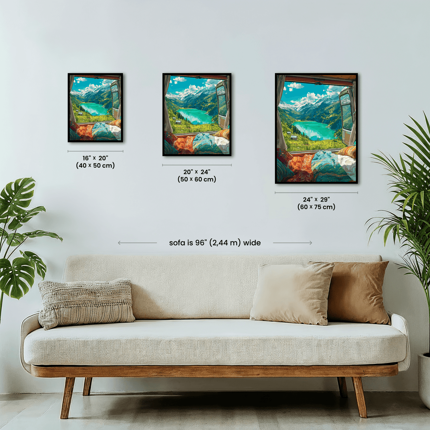 Paint by numbers - Van View - MyArt