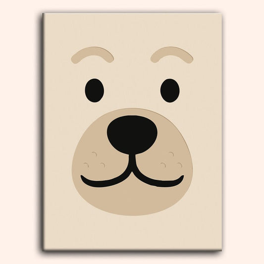 Paint by numbers - Vanilla Pup - MyArt