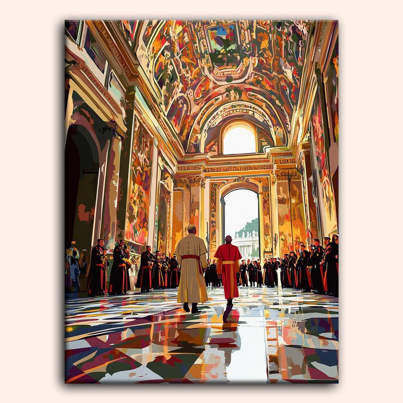 Paint by numbers - Vatican Procession - MyArt