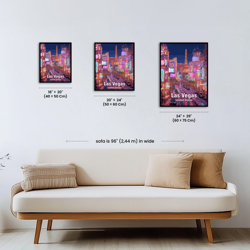 Paint by numbers - Vegas Strip - MyArt