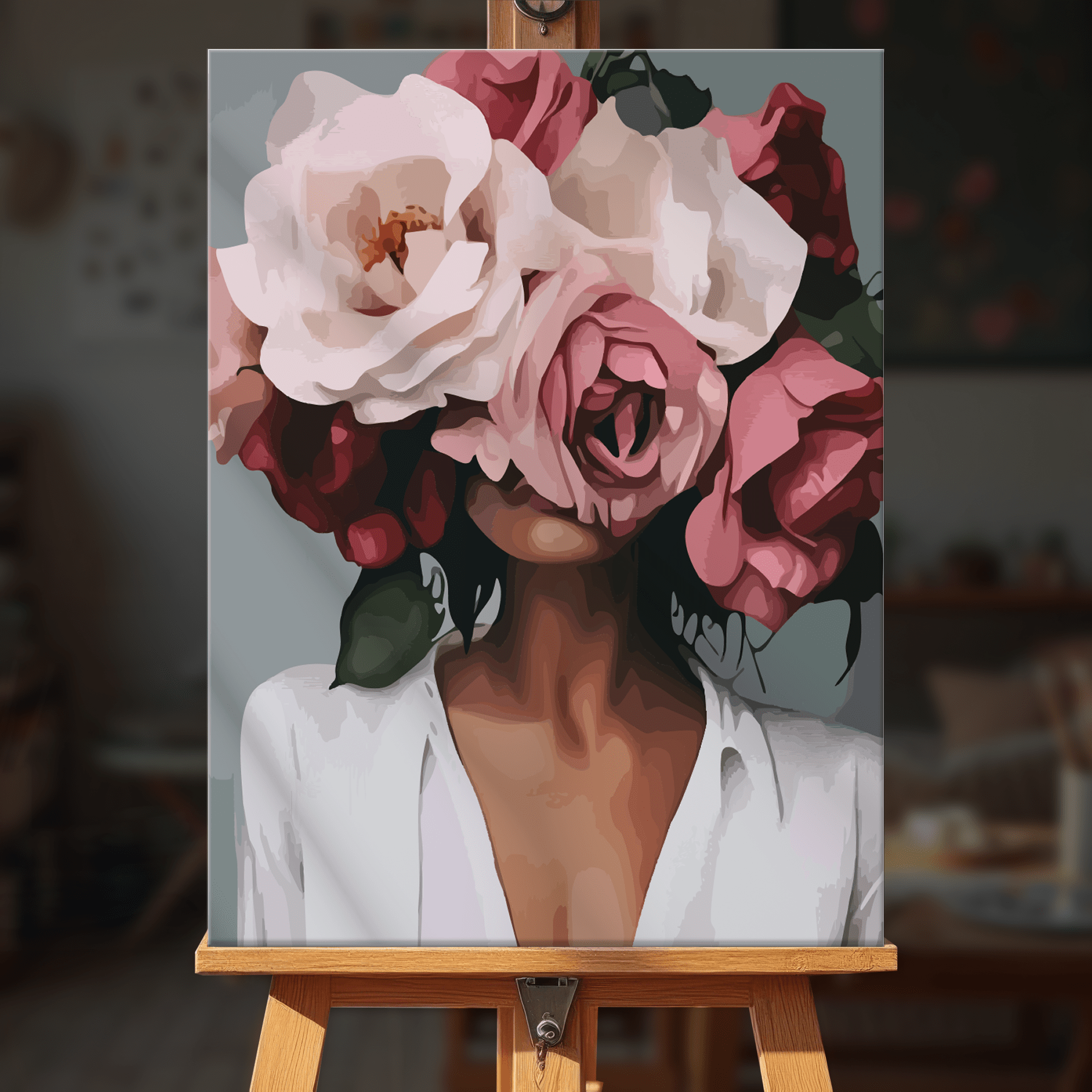 Paint by numbers - Veil of Blossoms - MyArt