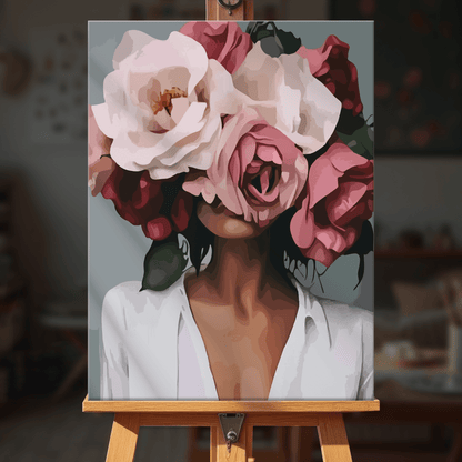 Paint by numbers - Veil of Blossoms - MyArt