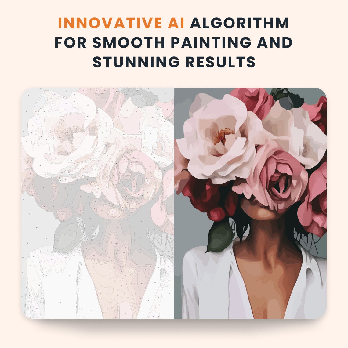 Paint by numbers - Veil of Blossoms - MyArt