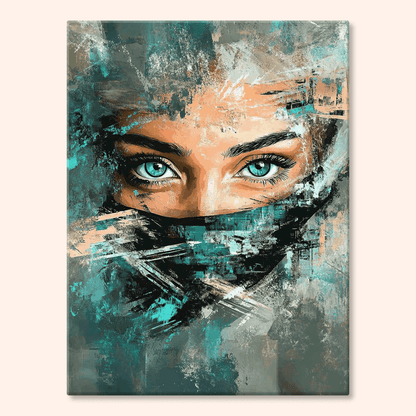 Paint by numbers - Veiled Vision - MyArt