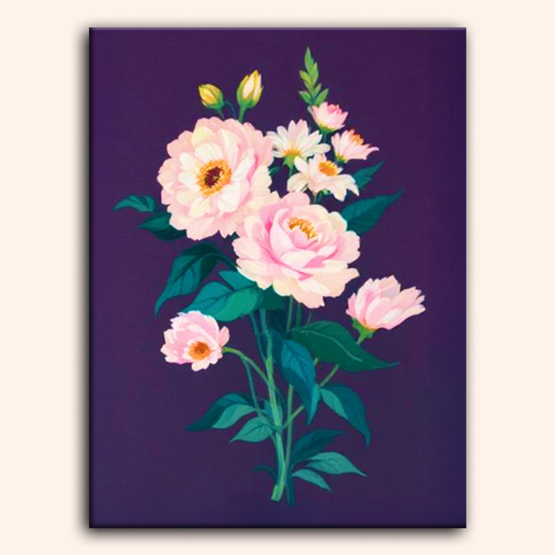 Paint by numbers - Velvet Bloom - MyArt
