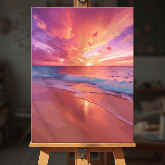 Paint by numbers - Velvet Sea - MyArt