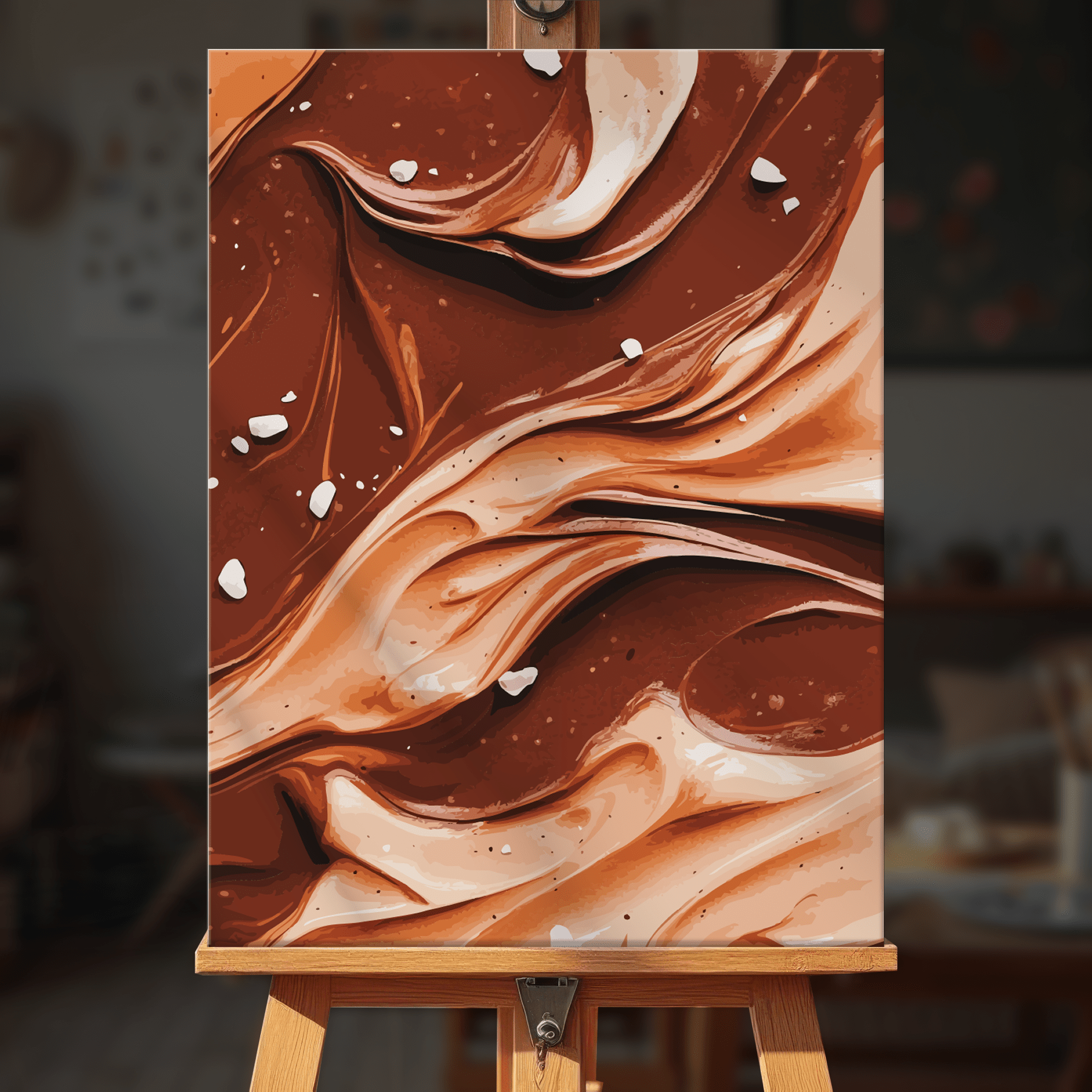 Paint by numbers - Velvet Swirl - MyArt