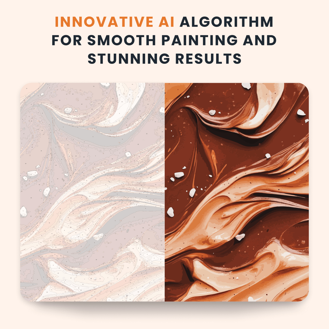 Paint by numbers - Velvet Swirl - MyArt