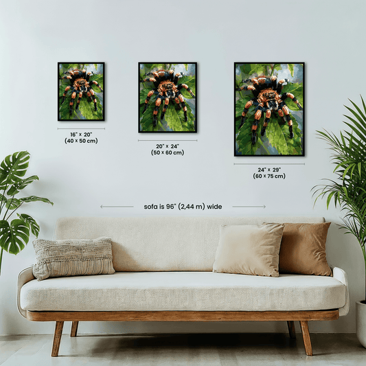 Paint by numbers - Velvet Tarantula - MyArt