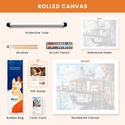 Paint by numbers - Venetian Dream - MyArt