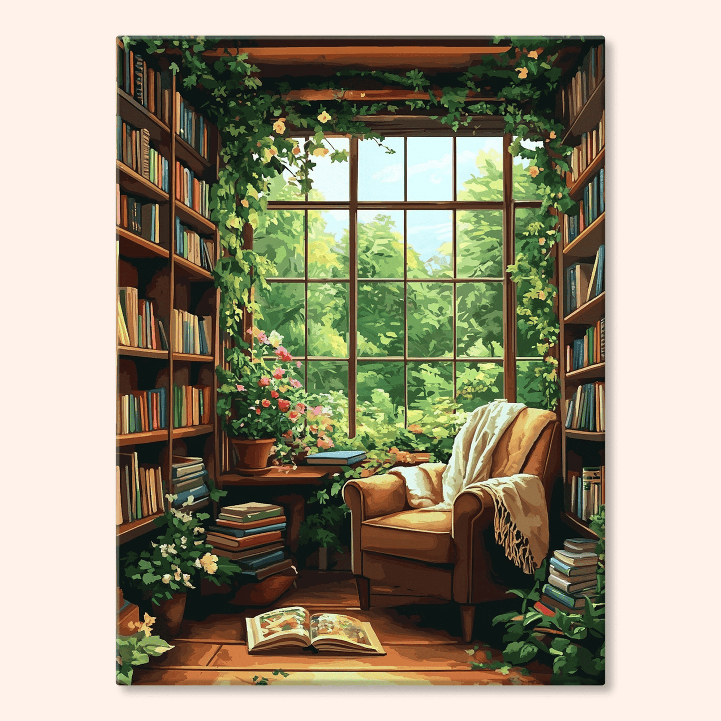 Paint by numbers - Verdant Retreat - MyArt