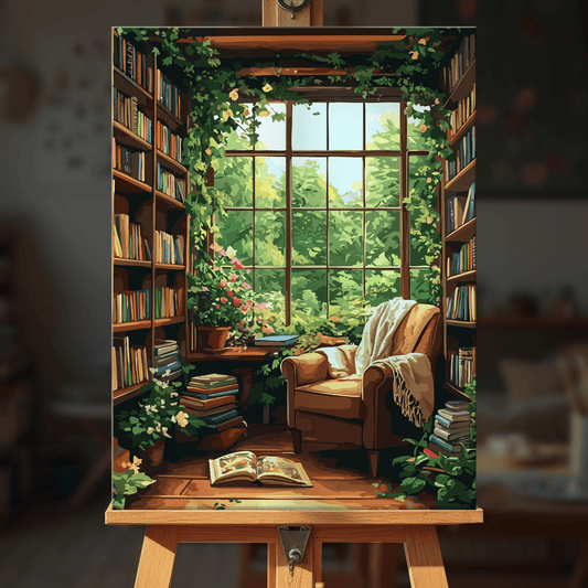 Paint by numbers - Verdant Retreat - MyArt