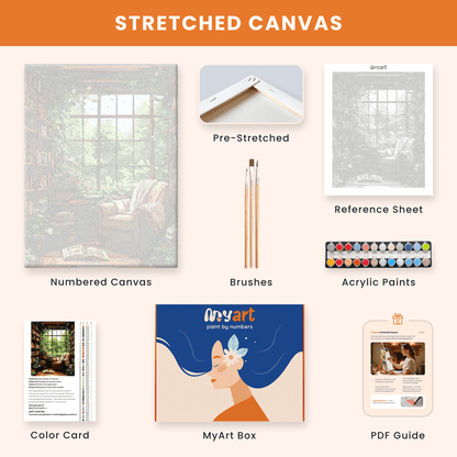 Paint by numbers - Verdant Retreat - MyArt