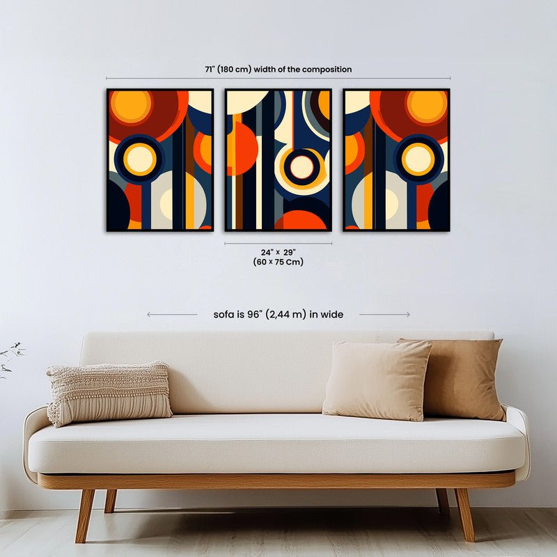 Paint by numbers - Vibrant Geometry - MyArt