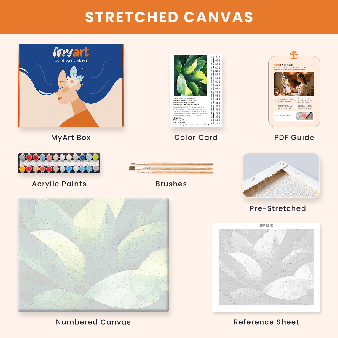 Paint by numbers - Vibrant Petals - MyArt