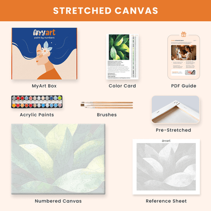 Paint by numbers - Vibrant Petals - MyArt