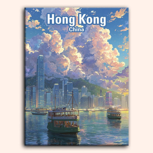 Paint by numbers - Victoria Harbor - MyArt