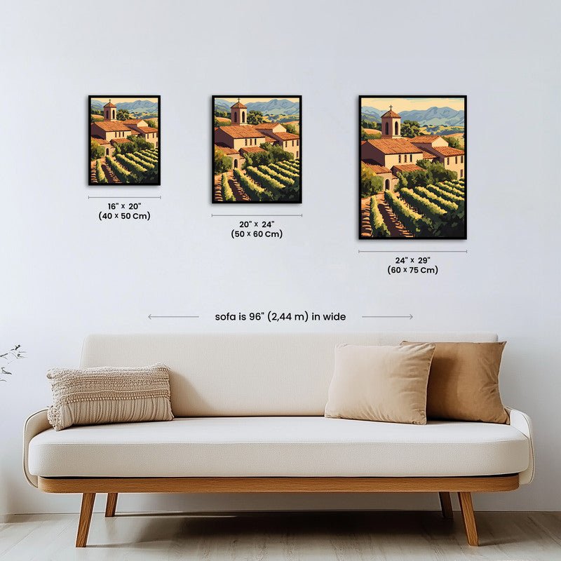 Paint by numbers - Vineyard Chapel - MyArt