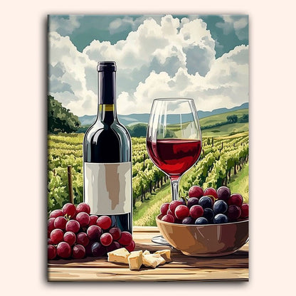 Paint by numbers - Vineyard View - MyArt