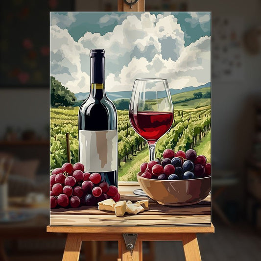 Paint by numbers - Vineyard View - MyArt