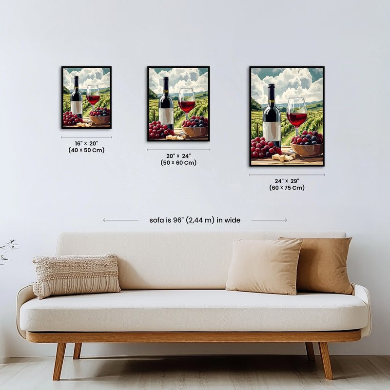 Paint by numbers - Vineyard View - MyArt