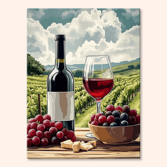 Paint by numbers - Vineyard View - MyArt