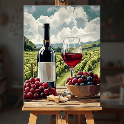 Paint by numbers - Vineyard View - MyArt