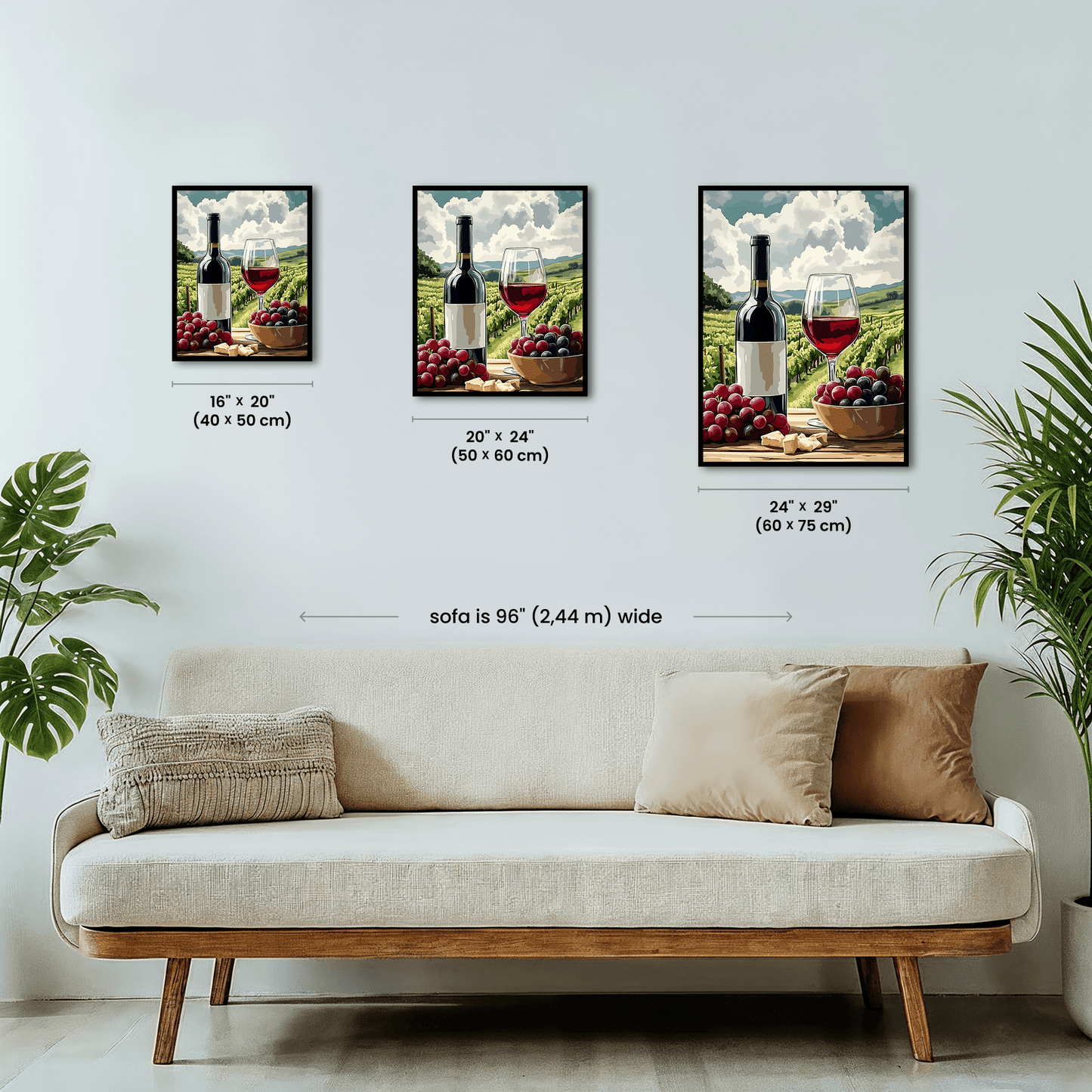 Paint by numbers - Vineyard View - MyArt