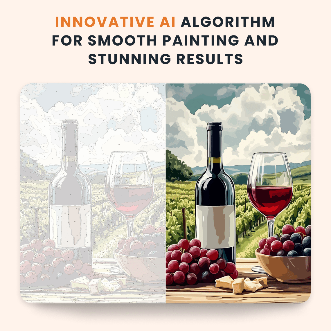 Paint by numbers - Vineyard View - MyArt