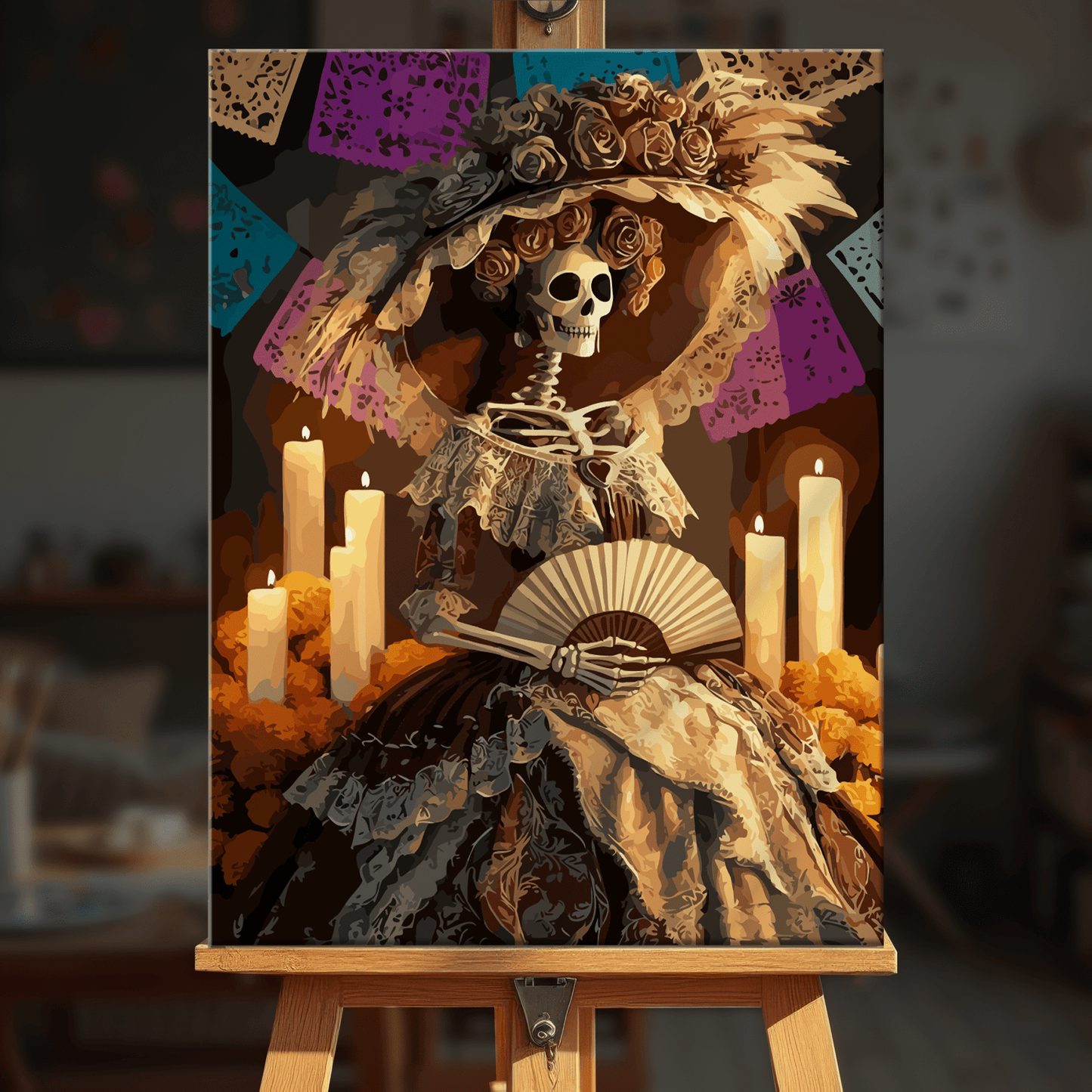 Paint by numbers - Vintage Bones - MyArt