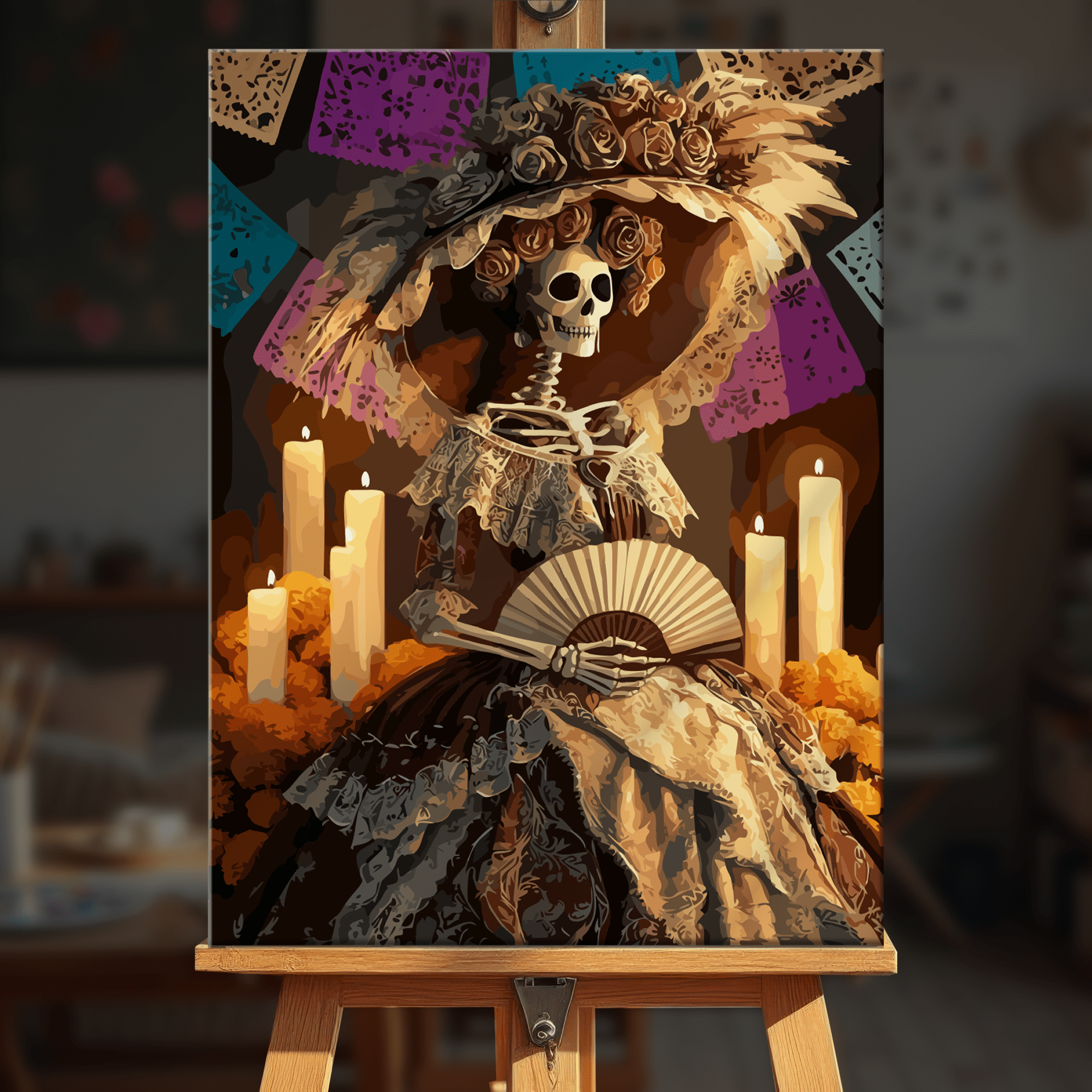 Paint by numbers - Vintage Bones - MyArt