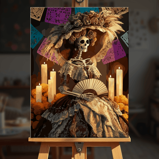 Paint by numbers - Vintage Bones - MyArt