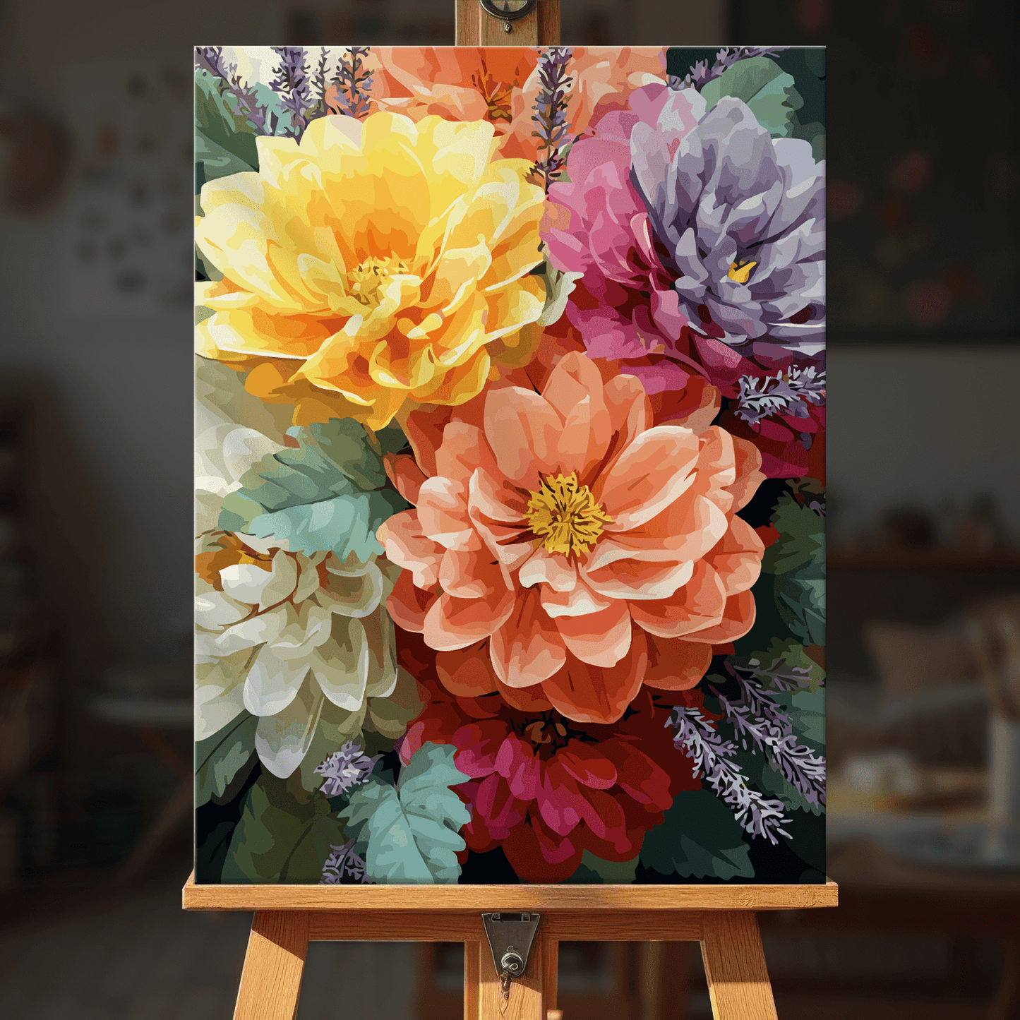 Paint by numbers - Vintage Garden Mood - MyArt