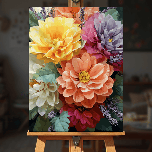 Paint by numbers - Vintage Garden Mood - MyArt