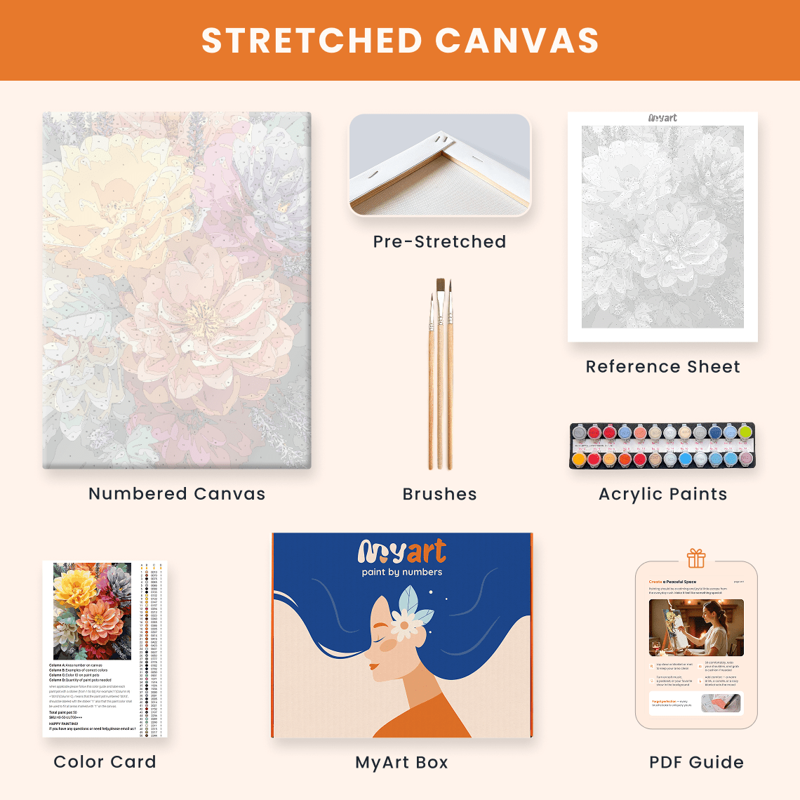 Paint by numbers - Vintage Garden Mood - MyArt