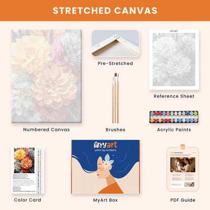 Paint by numbers - Vintage Garden Mood - MyArt