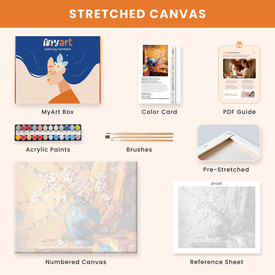 Paint by numbers - Vintage Glow - MyArt