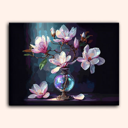 Paint by numbers - Violet Vase - MyArt