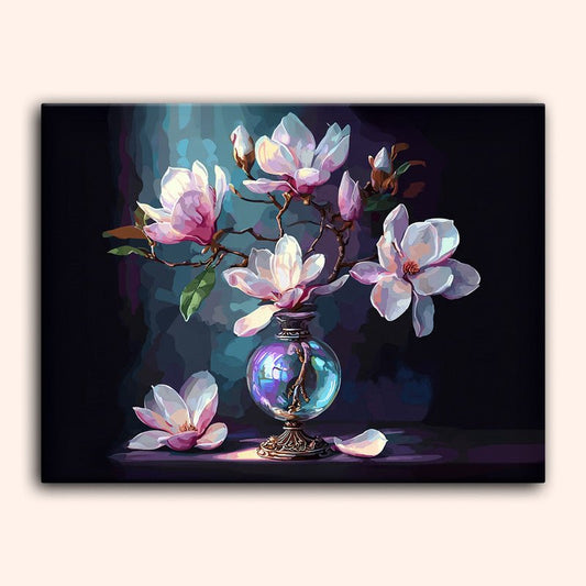 Paint by numbers - Violet Vase - MyArt