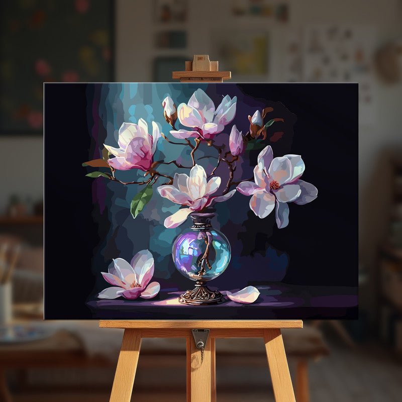 Paint by numbers - Violet Vase - MyArt