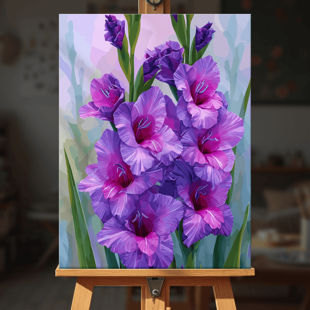 Paint by numbers - Violet Blaze - MyArt